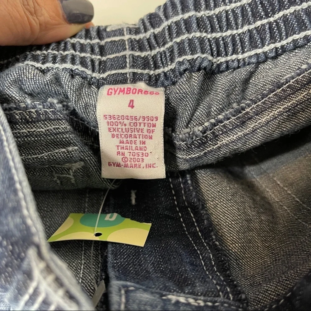 Gymboree button down sweater and jeans